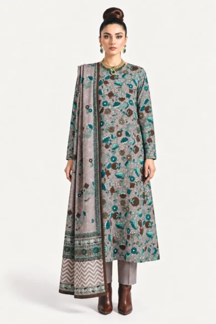 3 Piece Khaddar Aisha Noor