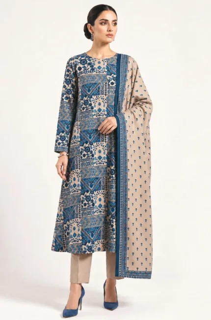 3 Piece Khaddar Aisha Noor