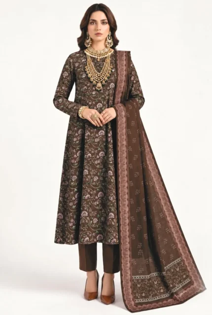 3 Piece Khaddar Aisha Noor