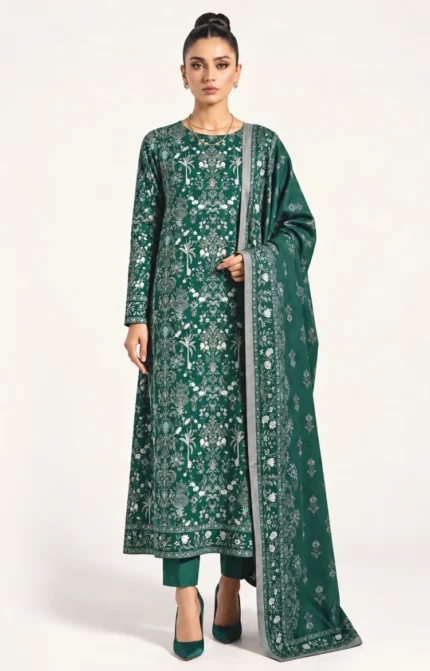 3 Piece Khaddar Aisha Noor