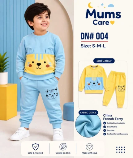 Mums Care Boys 2-Piece Sweatshirt and Jogger Set